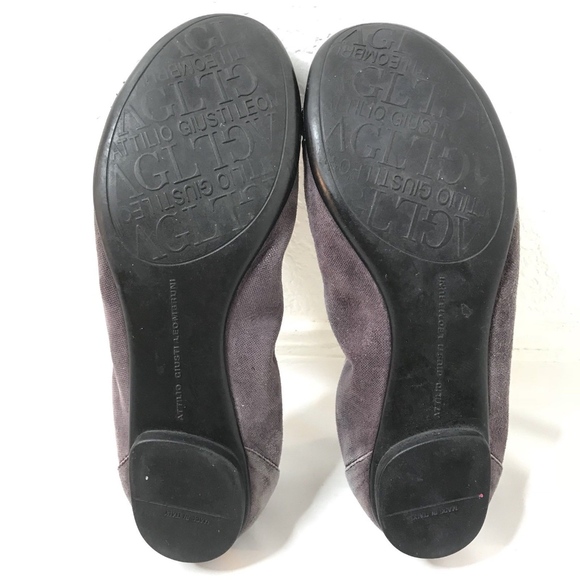 AGL Attilio Giusti Leombruni Cap Toe Ballet Flats - Picture 8 of 8